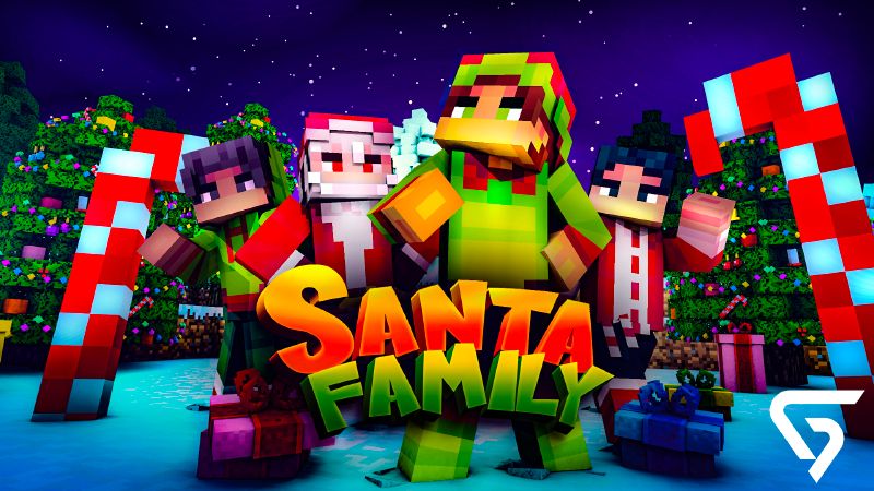 Santa Family on the Minecraft Marketplace by glorious-studios