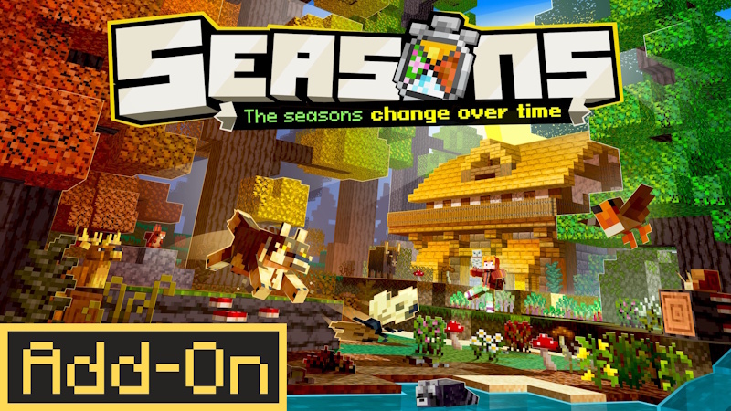 SEASONS Add-On: Biomes, Animals & More! on the Minecraft Marketplace by Glorious Studios