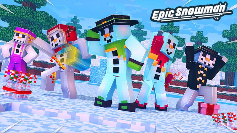 Epic Snowman on the Minecraft Marketplace by Glowfischdesigns