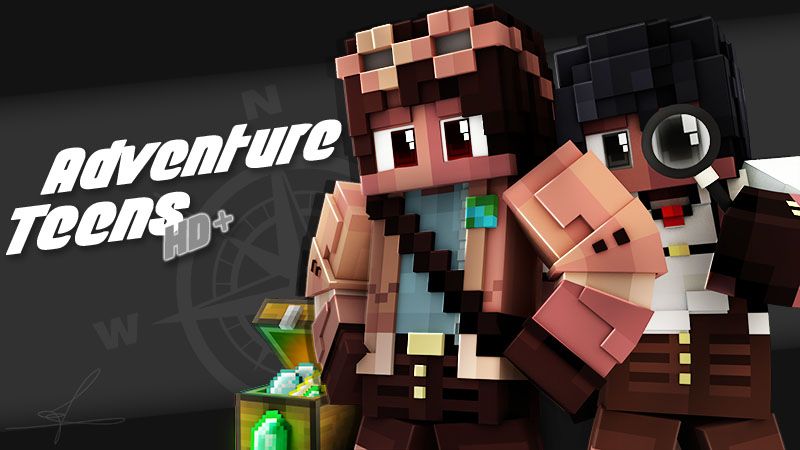 HD+ Adventure Teens on the Minecraft Marketplace by Glowfischdesigns