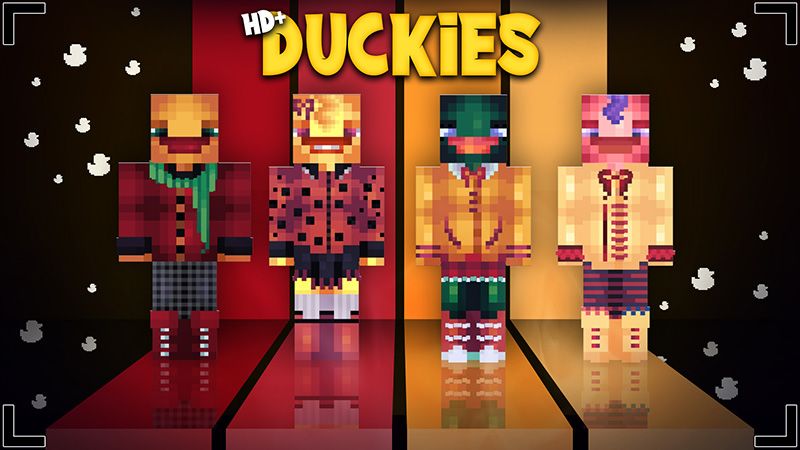 HD+ Duckies on the Minecraft Marketplace by Glowfischdesigns