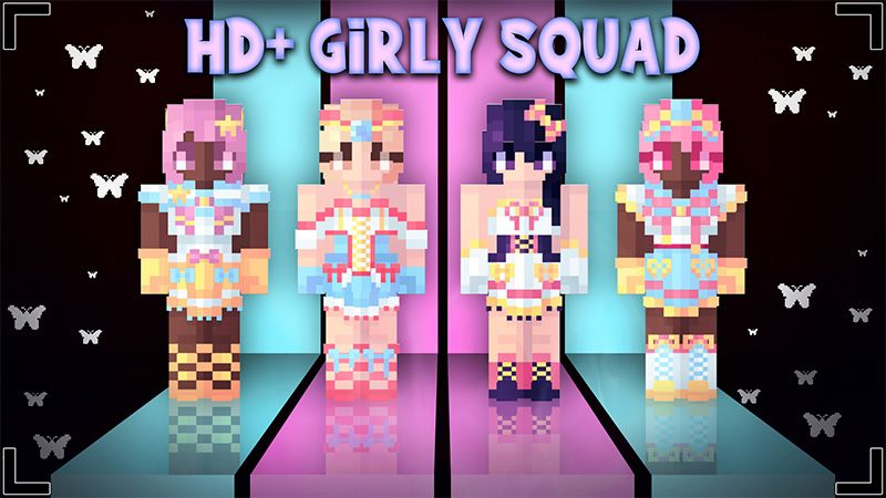 HD+ Girly Squad on the Minecraft Marketplace by Glowfischdesigns