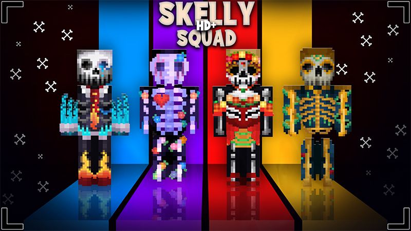 HD+ Skelly Squad on the Minecraft Marketplace by Glowfischdesigns