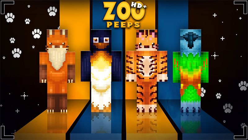 HD+ Zoo Peeps on the Minecraft Marketplace by Glowfischdesigns