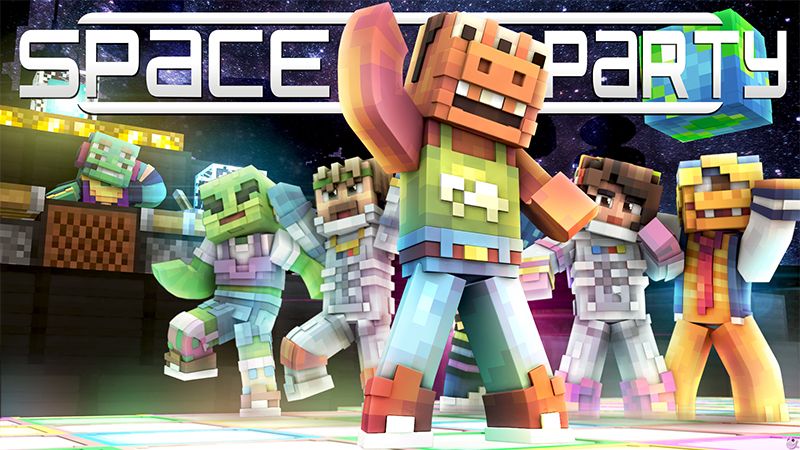 Space Party on the Minecraft Marketplace by Glowfischdesigns