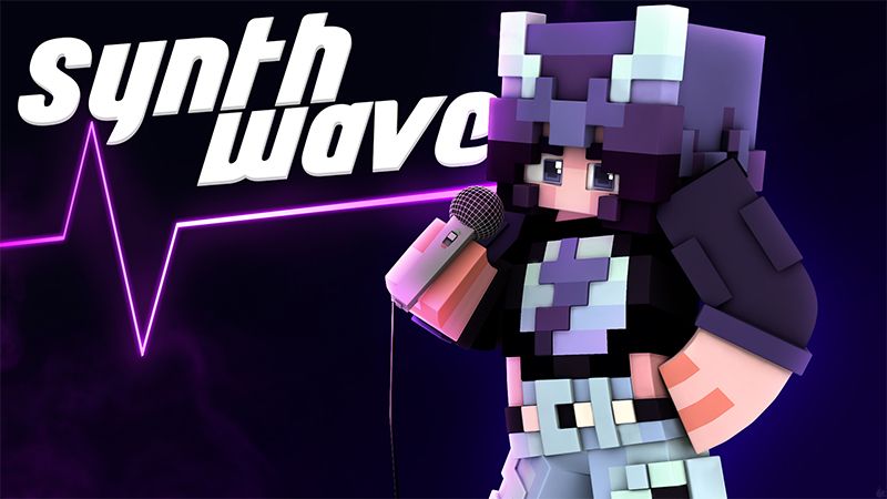 Synthwave on the Minecraft Marketplace by Glowfischdesigns