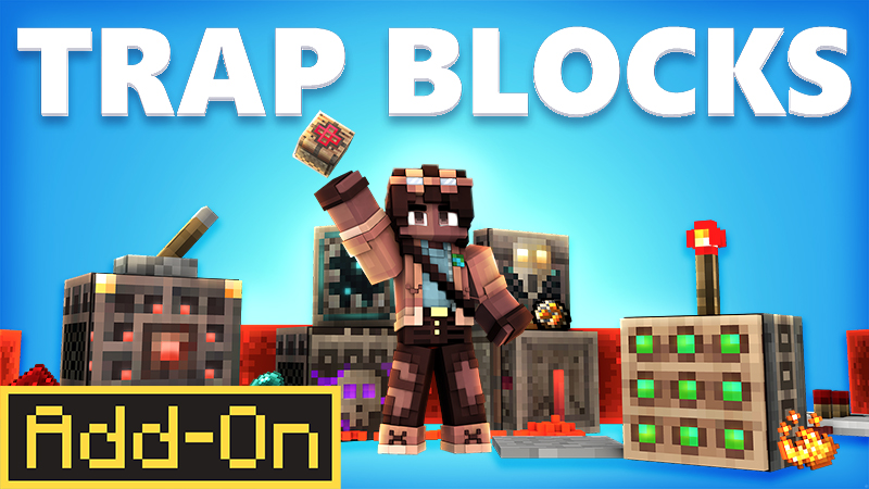 Trap Blocks Add-On on the Minecraft Marketplace by Glowfischdesigns