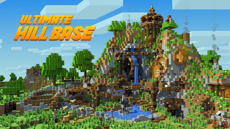 Ultimate Hill Base on the Minecraft Marketplace by glowfischdesigns