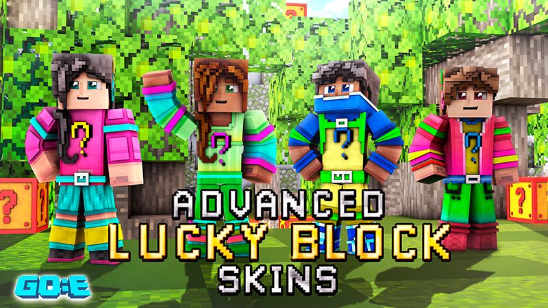 Advanced Lucky Block Skins on the Minecraft Marketplace by GoE-Craft