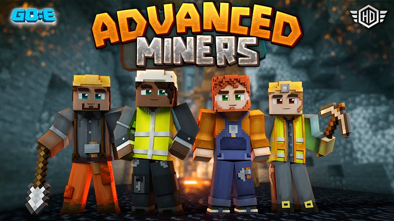 Advanced Miners on the Minecraft Marketplace by GoE-Craft