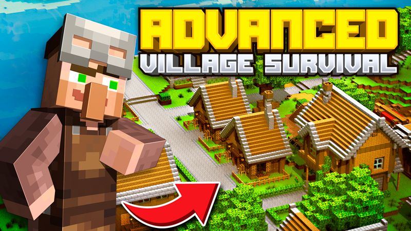 Advanced Village Survival on the Minecraft Marketplace by GoE-Craft