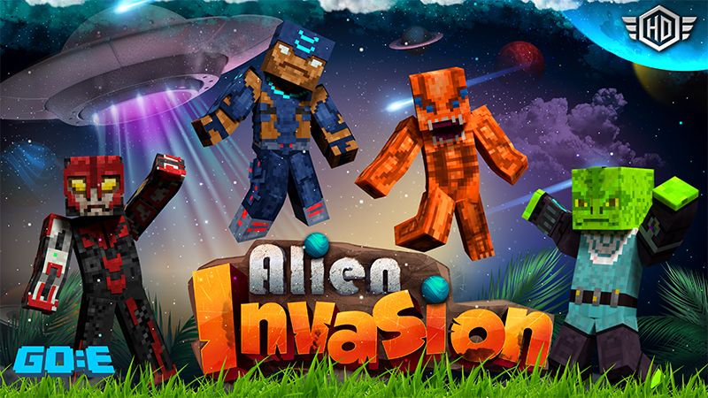 Alien Invasion HD on the Minecraft Marketplace by GoE-Craft