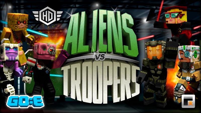 Aliens vs Troopers HD on the Minecraft Marketplace by GoE-Craft