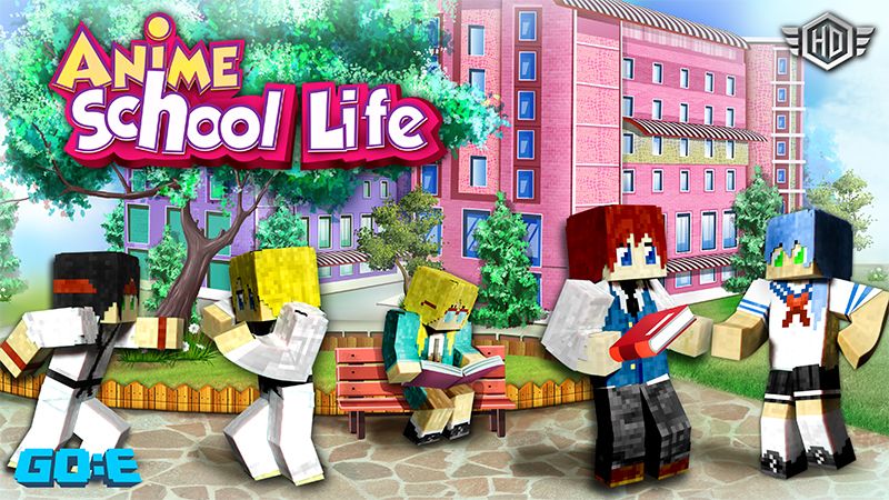 Anime School Life HD on the Minecraft Marketplace by GoE-Craft