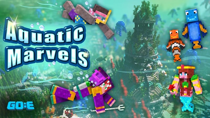 Aquatic Marvels on the Minecraft Marketplace by GoE-Craft