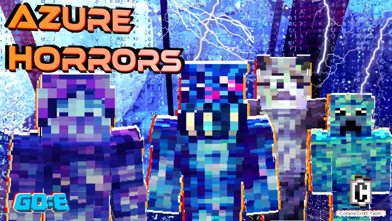 Azure Horrors Skin Pack on the Minecraft Marketplace by GoE-Craft