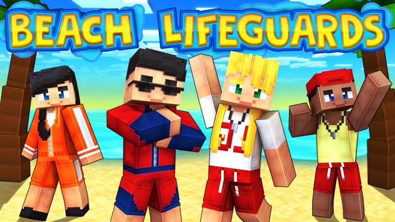 Beach Lifeguards on the Minecraft Marketplace by GoE-Craft