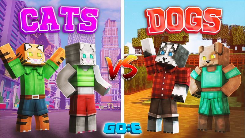 Cats vs Dogs on the Minecraft Marketplace by GoE-Craft