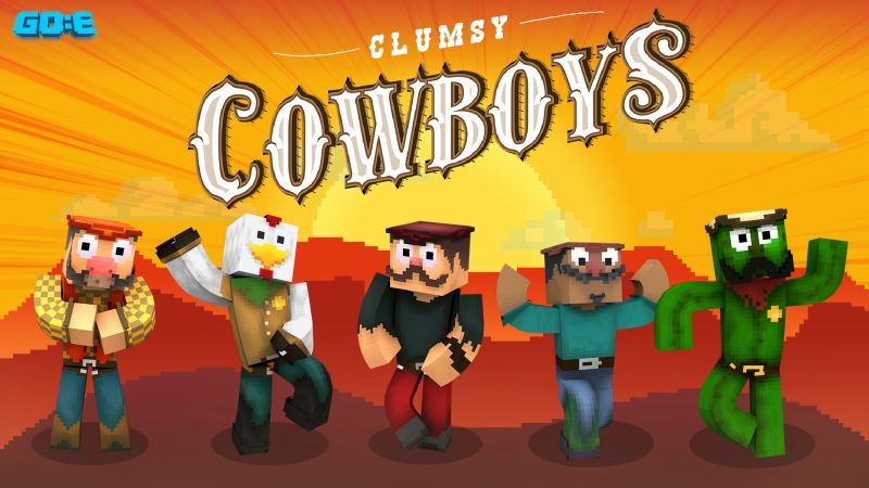 Clumsy Cowboys on the Minecraft Marketplace by GoE-Craft