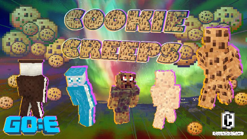 Cookie Creeps Skin Pack on the Minecraft Marketplace by GoE-Craft