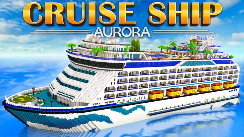 Cruise Ship - Aurora on the Minecraft Marketplace by GoE-Craft