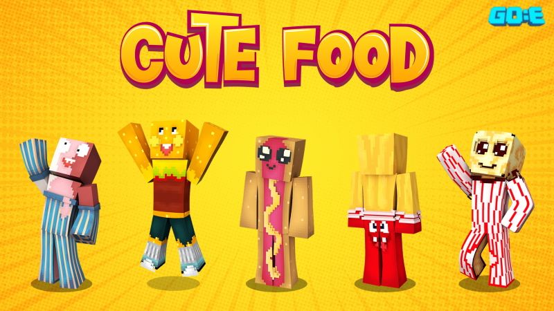 Cute Food on the Minecraft Marketplace by GoE-Craft