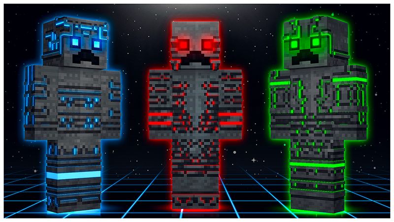 Cyber Creepers on the Minecraft Marketplace by GoE-Craft