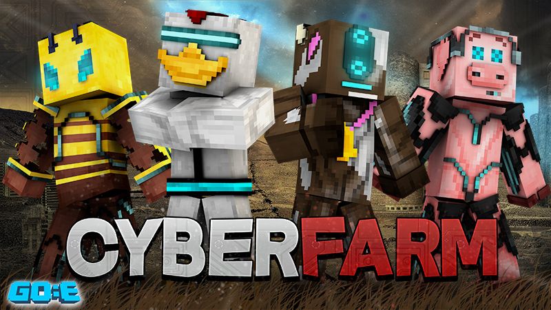 Cyber Farm on the Minecraft Marketplace by GoE-Craft