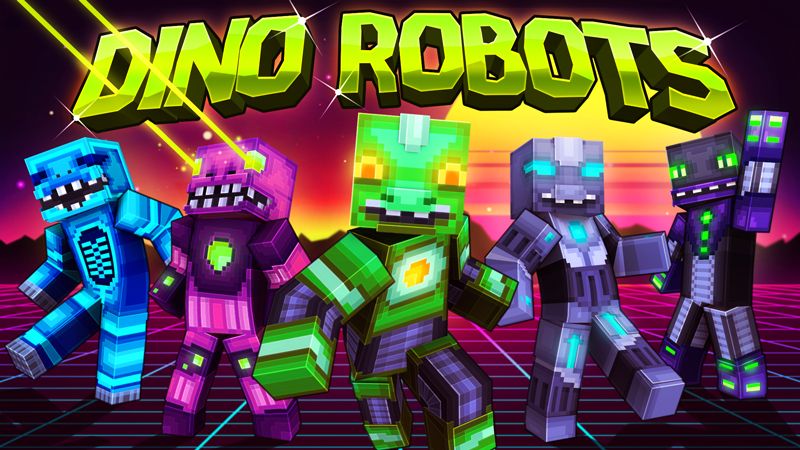 Dino Robots on the Minecraft Marketplace by GoE-Craft