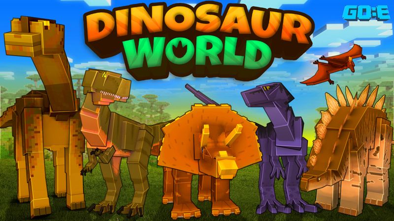 Dinosaur World on the Minecraft Marketplace by GoE-Craft