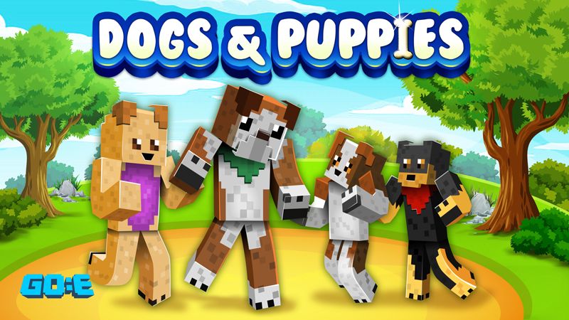 Dogs & Puppies on the Minecraft Marketplace by GoE-Craft