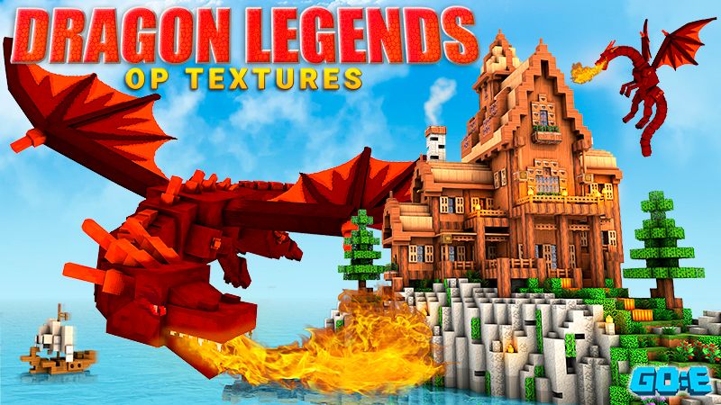 Dragon Legends - OP Textures on the Minecraft Marketplace by GoE-Craft