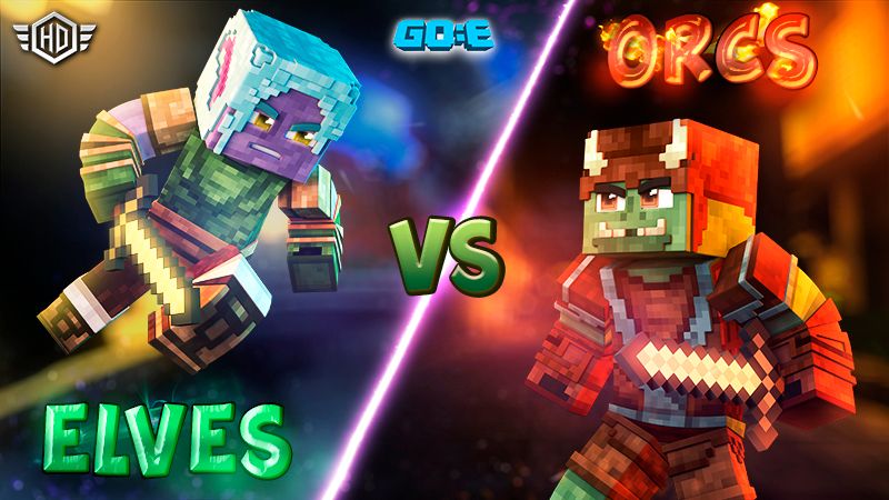 Elves vs. Orcs on the Minecraft Marketplace by GoE-Craft