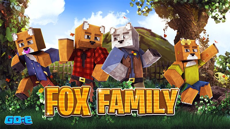 Fox Family on the Minecraft Marketplace by GoE-Craft