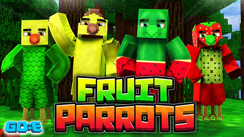 Fruit Parrots on the Minecraft Marketplace by GoE-Craft