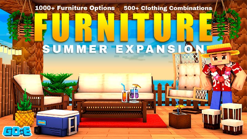 Furniture : Summer Expansion on the Minecraft Marketplace by GoE-Craft