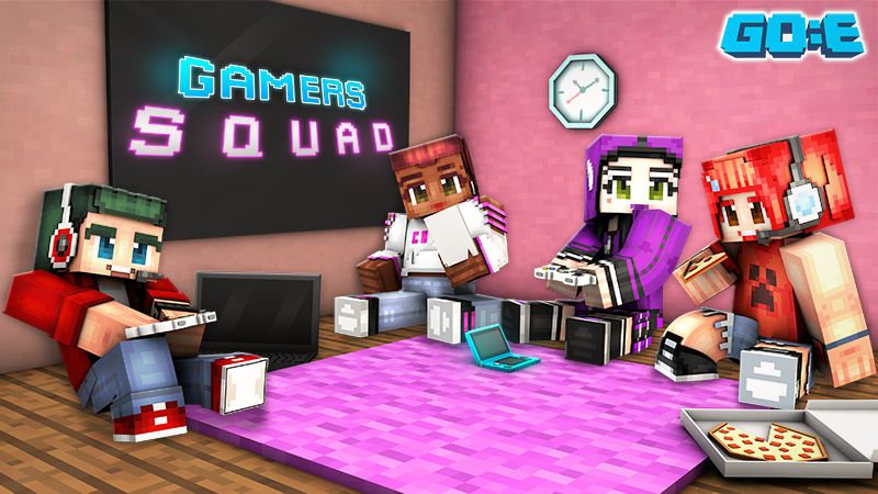 Gamers Squad on the Minecraft Marketplace by GoE-Craft