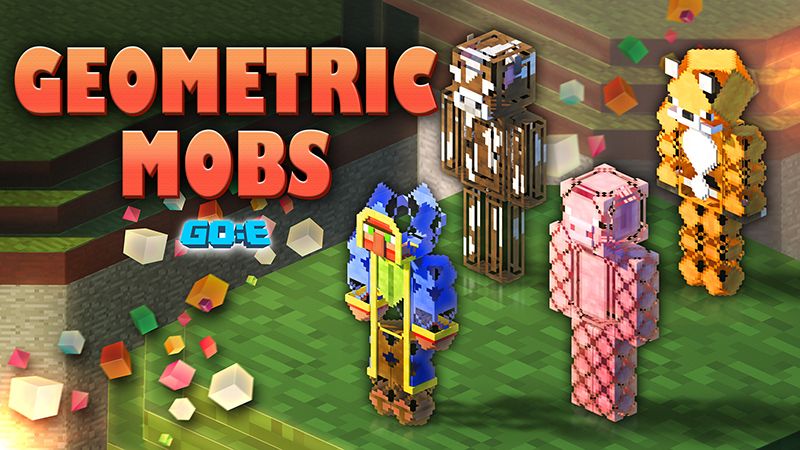 Geometric Mobs on the Minecraft Marketplace by GoE-Craft