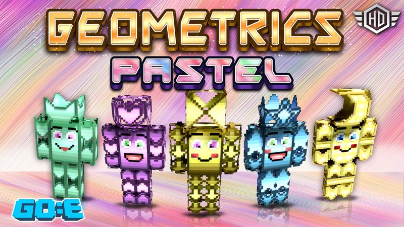 Geometrics Pastel HD on the Minecraft Marketplace by GoE-Craft