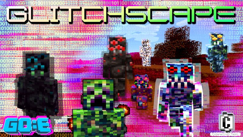 Glitchscape Skin Pack on the Minecraft Marketplace by GoE-Craft