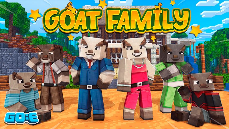 Goat Family on the Minecraft Marketplace by GoE-Craft