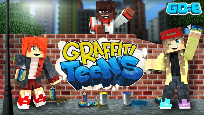 Graffiti Teens on the Minecraft Marketplace by GoE-Craft