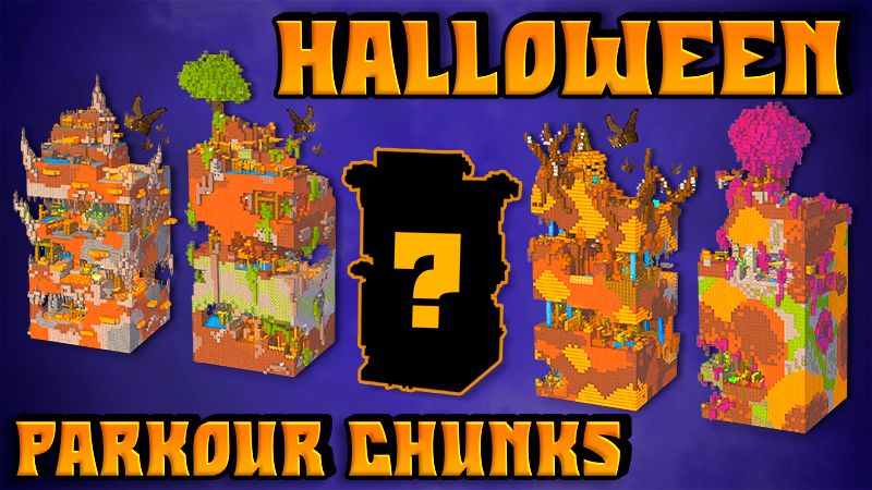 Halloween Parkour Chunks on the Minecraft Marketplace by GoE-Craft