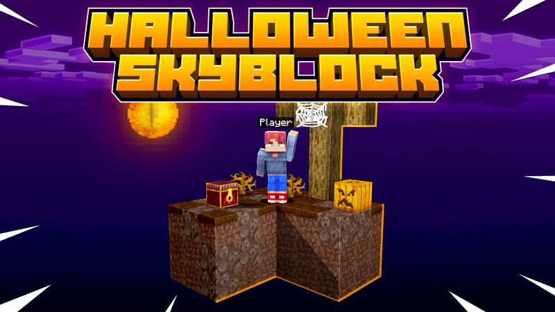 Halloween Skyblock on the Minecraft Marketplace by GoE-Craft