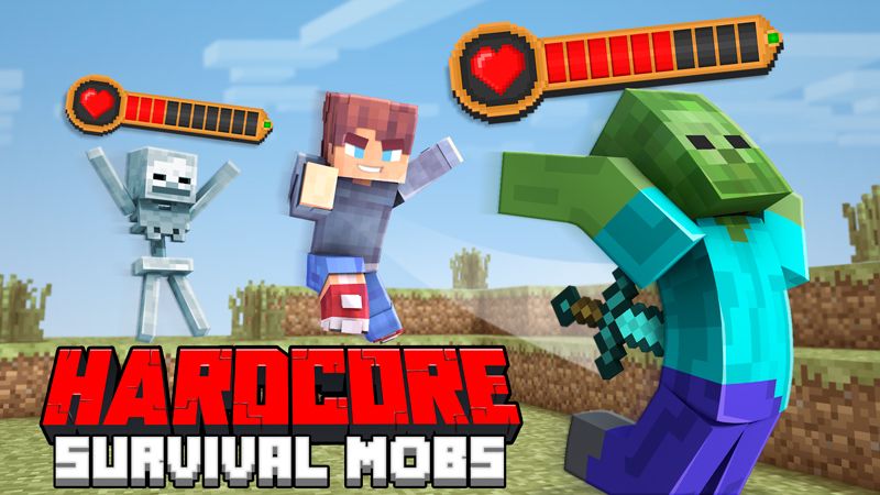 Hardcore Survival Mobs on the Minecraft Marketplace by GoE-Craft