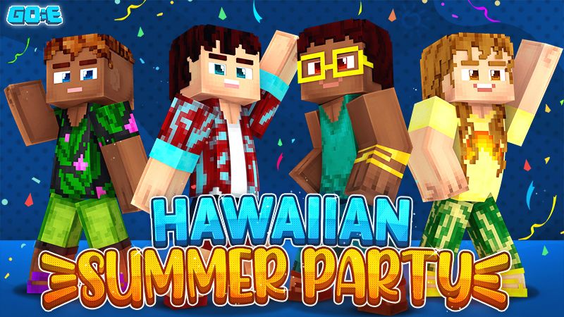 Hawaiian Summer Party on the Minecraft Marketplace by GoE-Craft