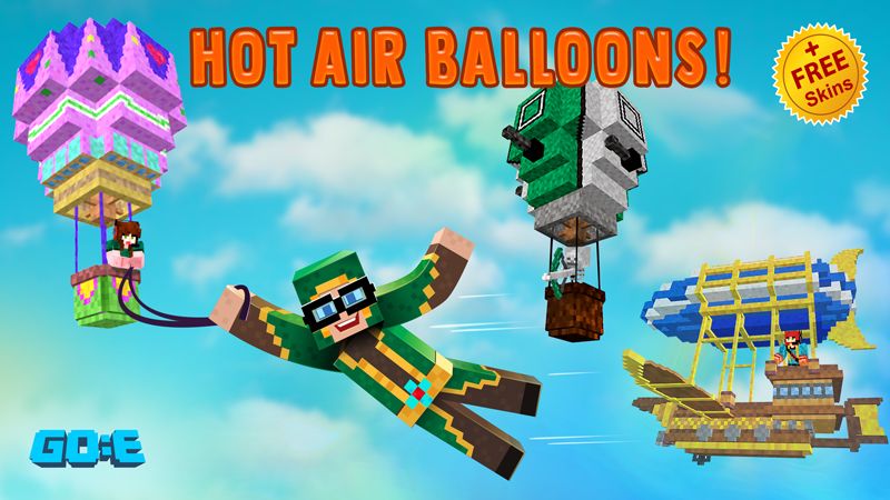 Hot Air Balloons! on the Minecraft Marketplace by GoE-Craft