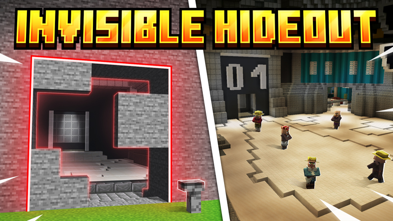 Invisible Hideout on the Minecraft Marketplace by GoE-Craft
