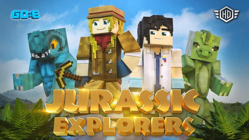 Jurassic Explorers HD on the Minecraft Marketplace by GoE-Craft