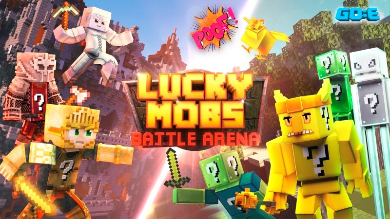 Lucky Mobs - Battle Arena on the Minecraft Marketplace by GoE-Craft